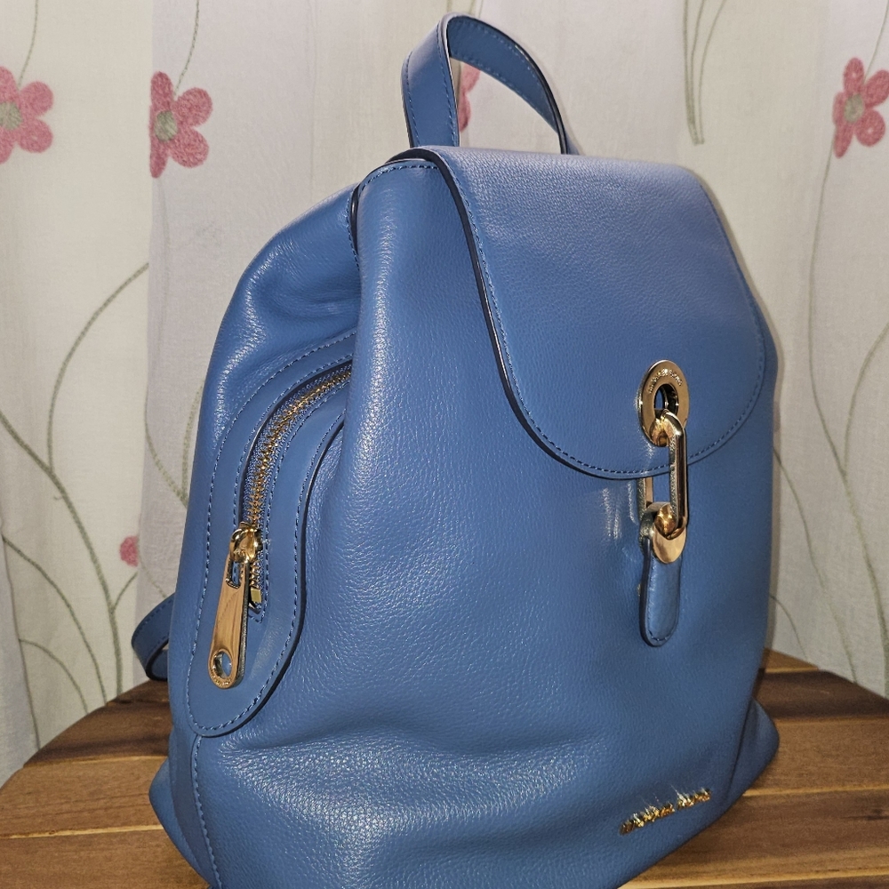 MK MICHAEL KORS RAVEN MEDIUM BACKPACK [DARK CHAMBRAY]